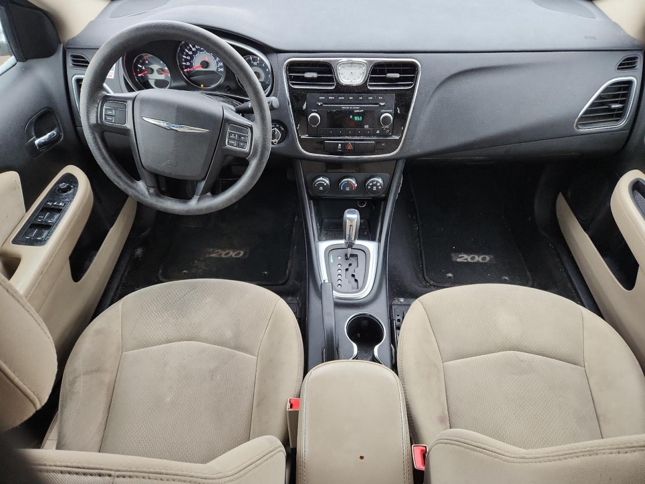 2012 Chrysler 200 Lx VIN: 1C3CCBABXCN201190 Lot: 92241845