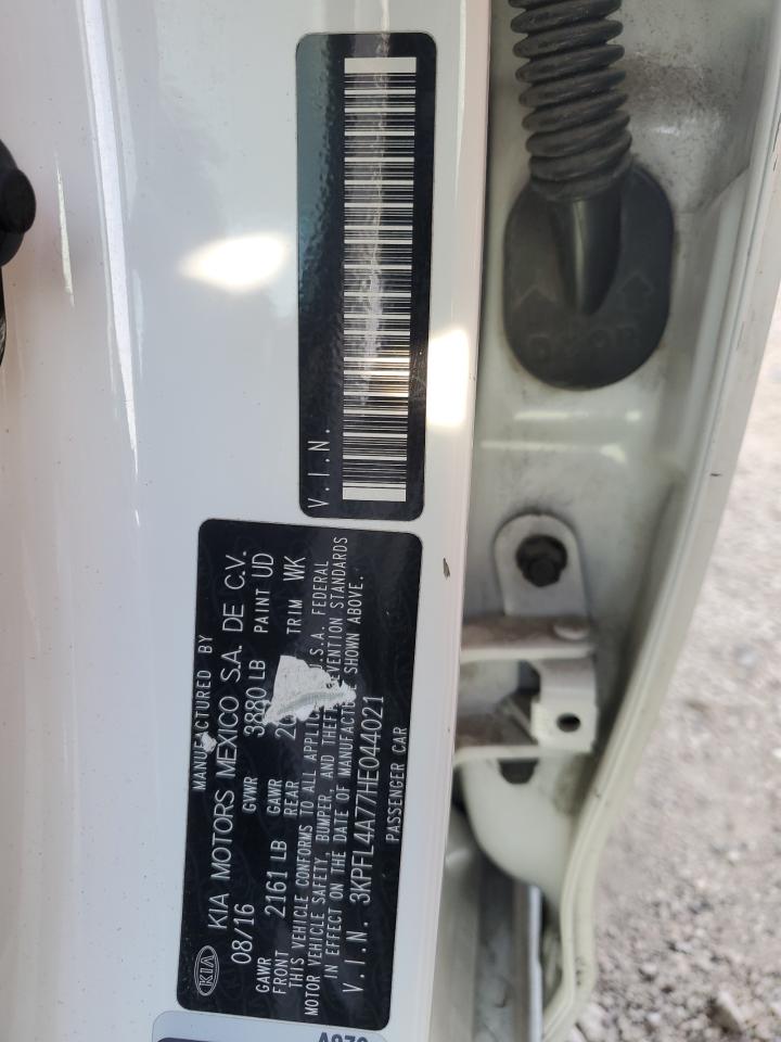 2017 Kia Forte Lx VIN: 3KPFL4A77HE044021 Lot: 92998035