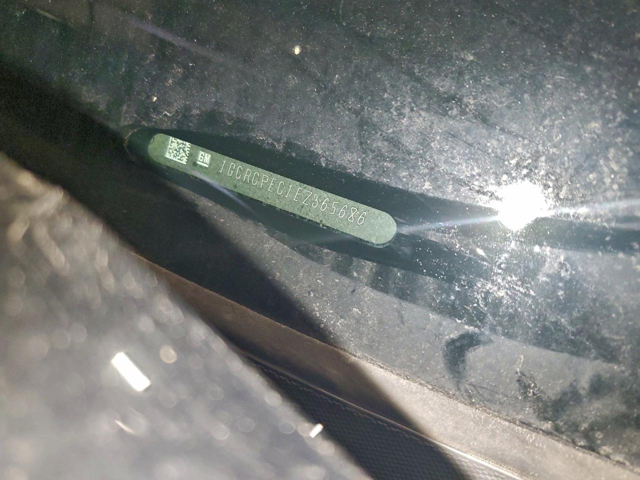 2014 Chevrolet Silverado C1500 VIN: 1GCRCPEC1EZ365686 Lot: 93676365