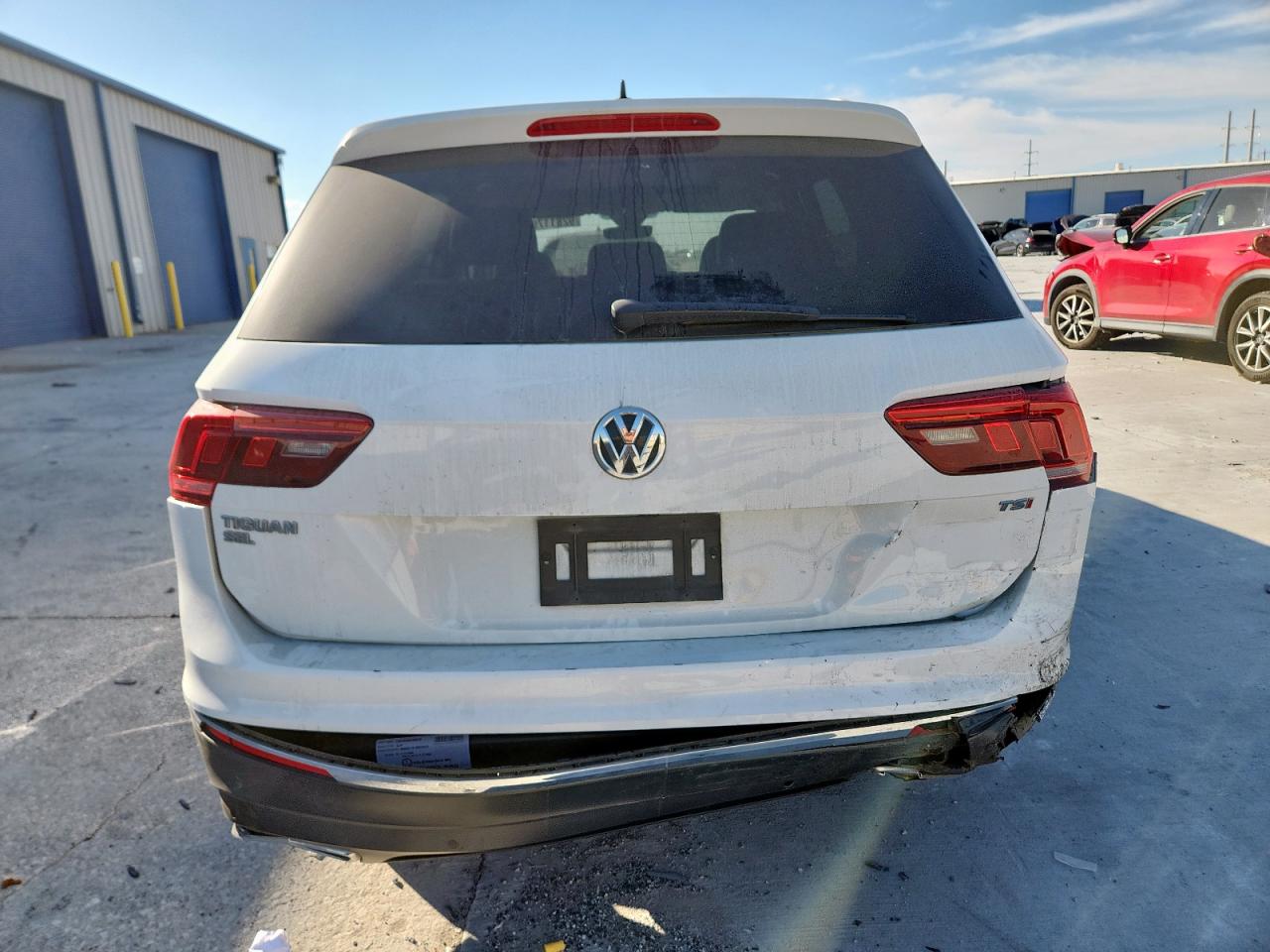 2018 Volkswagen Tiguan Sel Premium VIN: 3VV5B7AX9JM006643 Lot: 92811795