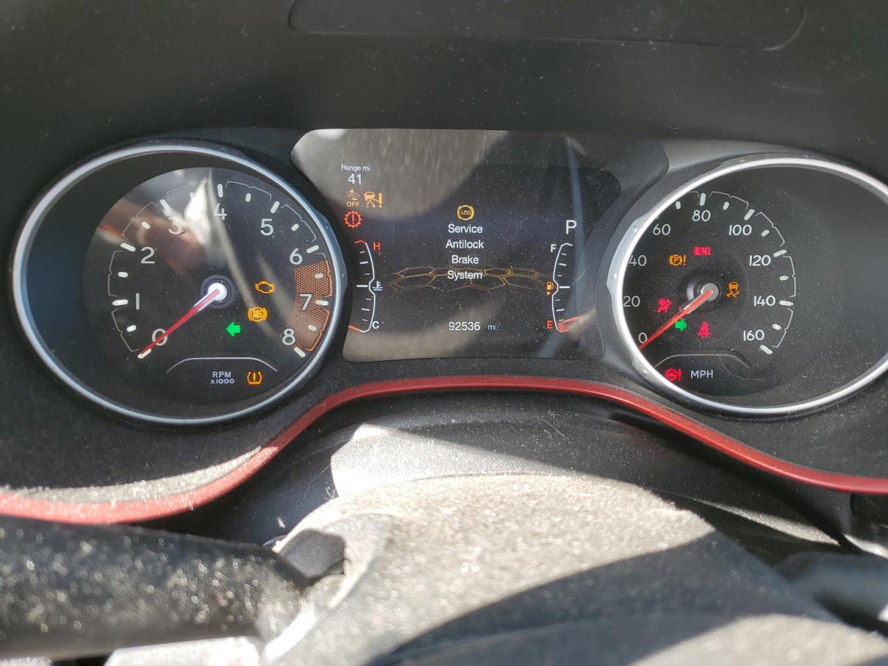 2021 Jeep Compass Trailhawk VIN: 3C4NJDDB2MT538066 Lot: 92220165