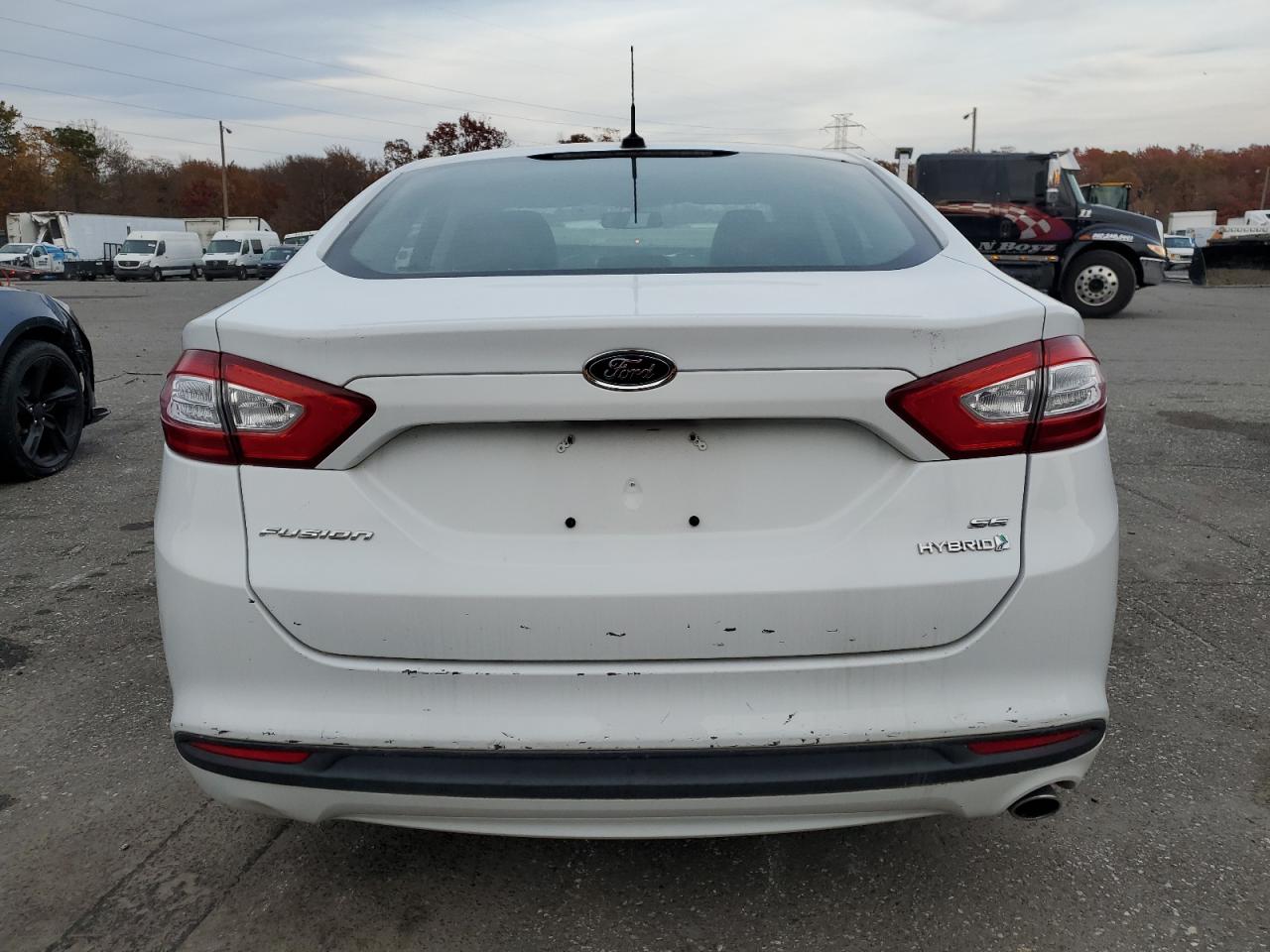 2014 Ford Fusion Se Hybrid VIN: 3FA6P0LU5ER326507 Lot: 92260735