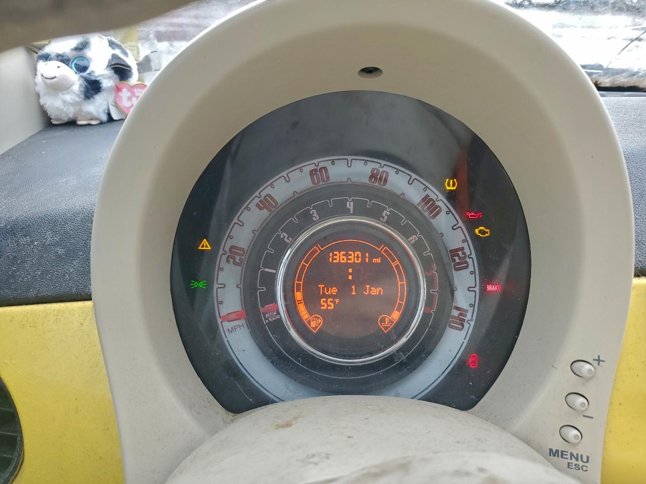 2012 Fiat 500 Pop VIN: 3C3CFFAR2CT380305 Lot: 93956835