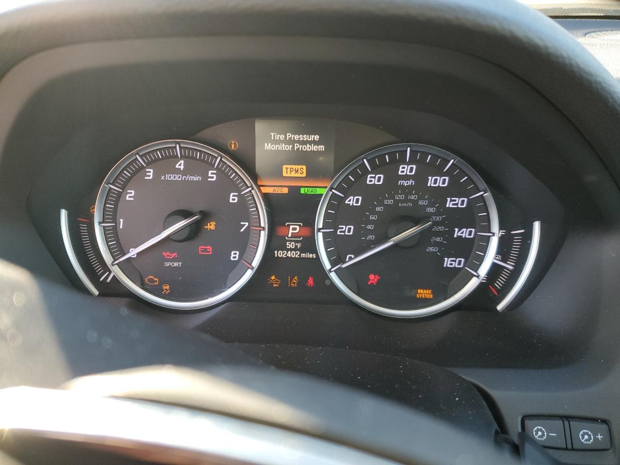 2019 Acura Tlx Advance VIN: 19UUB2F81KA005372 Lot: 93500805