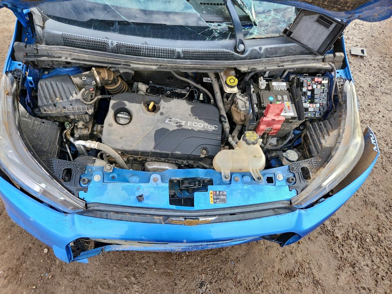 2017 Chevrolet Spark Ls VIN: KL8CB6SA6HC826371 Lot: 94075315