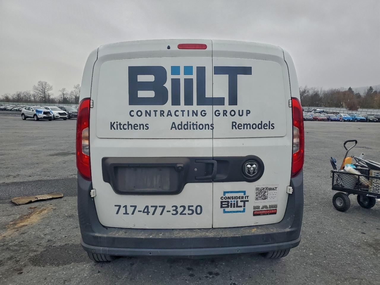 2019 Ram Promaster City VIN: ZFBHRFAB8K6N39349 Lot: 93817025