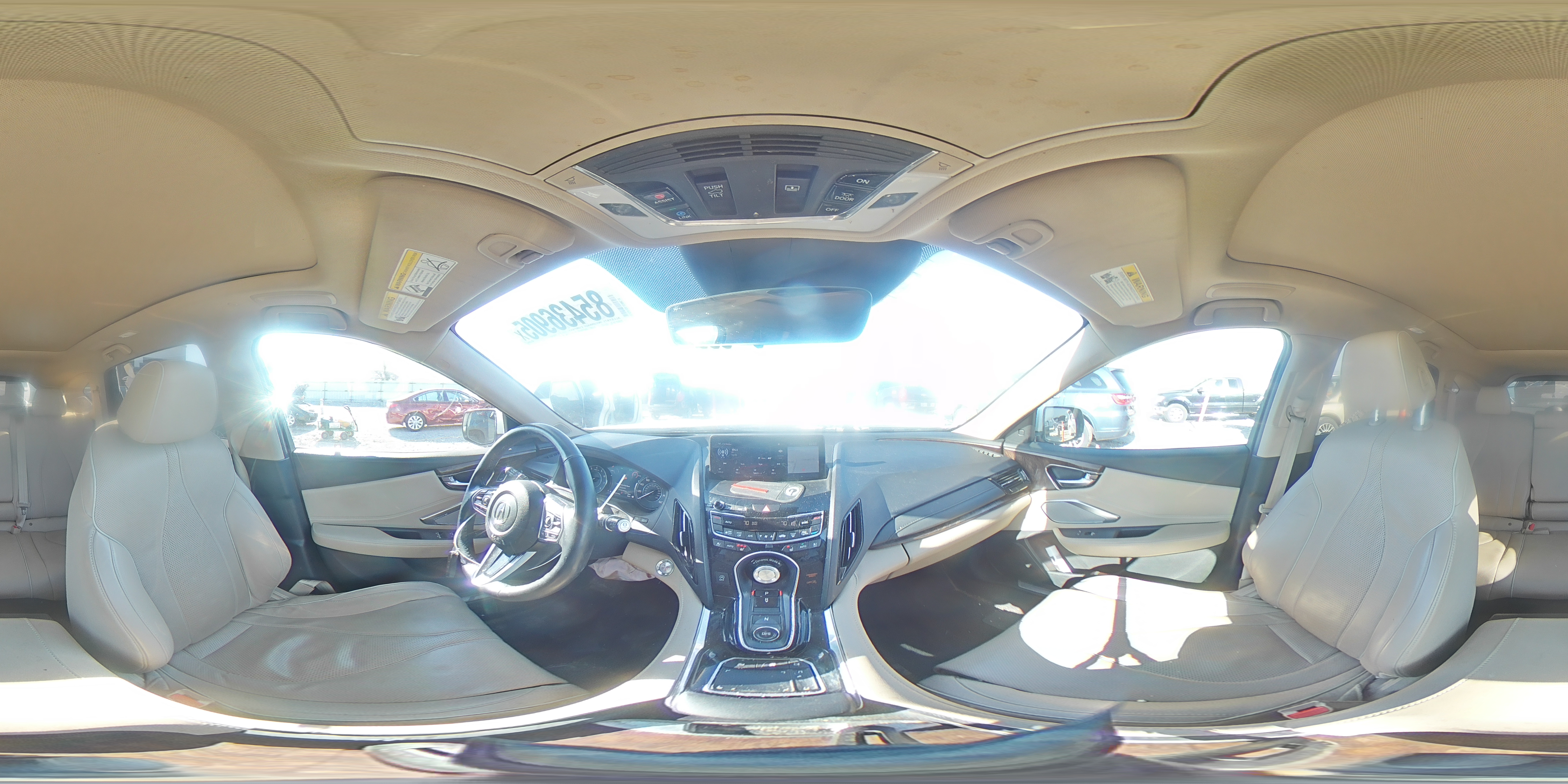 2019 Acura Rdx Advance VIN: 5J8TC2H76KL007412 Lot: 85436905