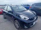 2016 NISSAN MICRA 1.2 ACENTA 5DR for sale at Copart ROCHFORD