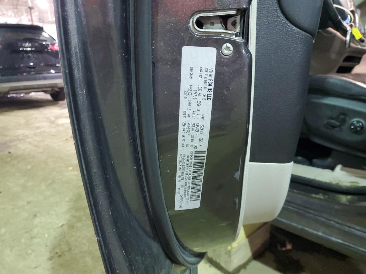 2017 Chrysler Pacifica Touring L VIN: 2C4RC1BG6HR569306 Lot: 92213415