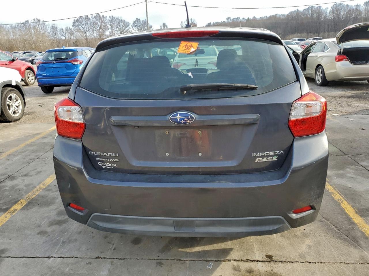 2015 Subaru Impreza VIN: JF1GPAA64FH207154 Lot: 91766235