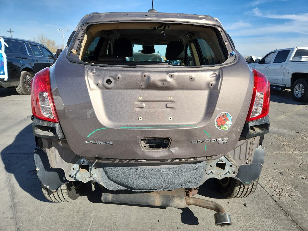 2015 Buick Encore VIN: KL4CJGSB3FB090527 Lot: 92050255