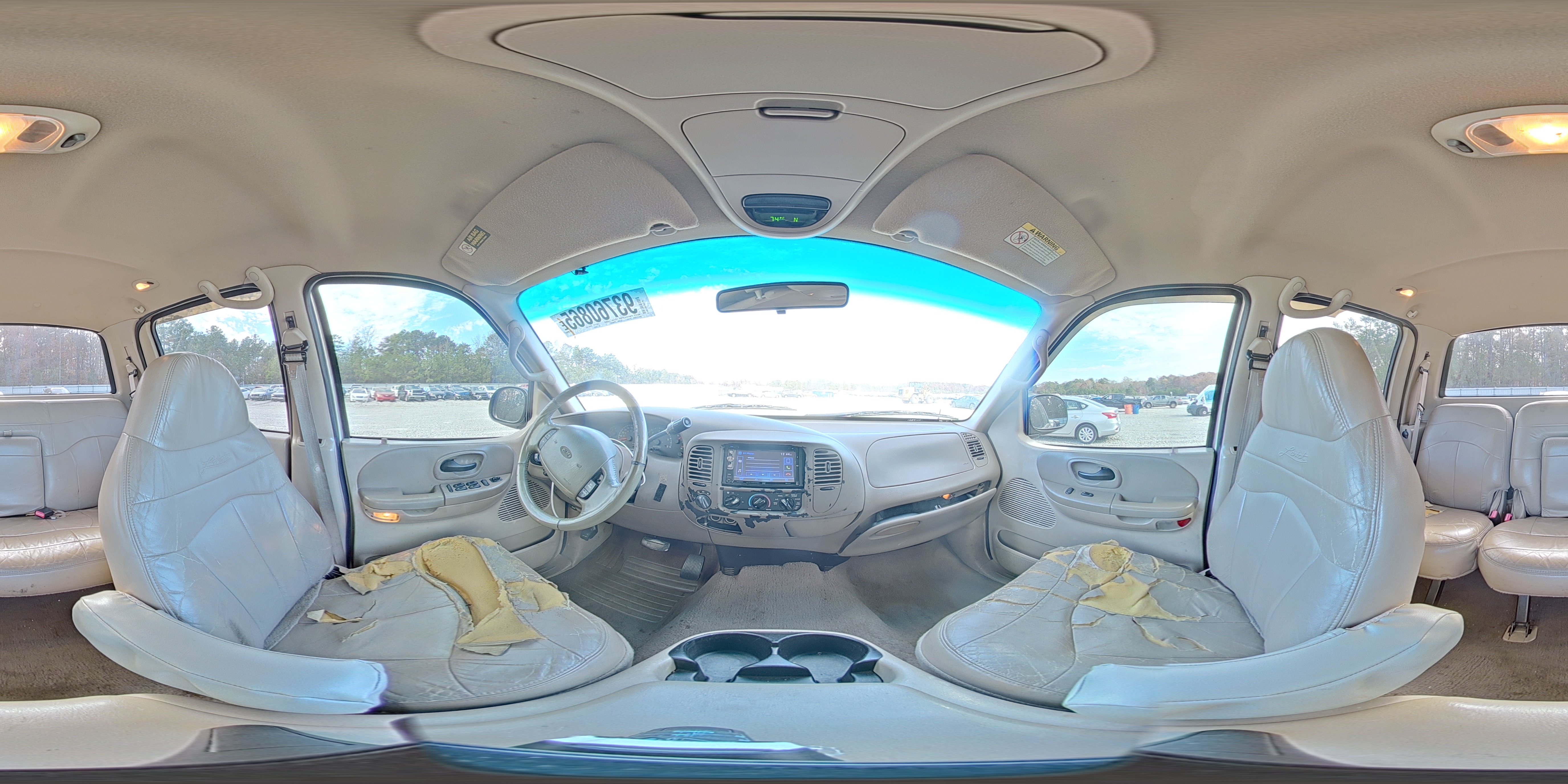 2001 Ford F150 Supercrew VIN: 1FTRW08L11KE34907 Lot: 93760865