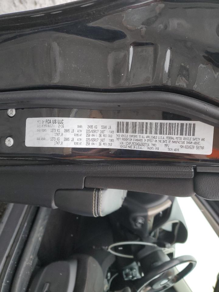 2016 Jeep Cherokee Latitude VIN: 1C4PJMCSXGW262714 Lot: 91656445