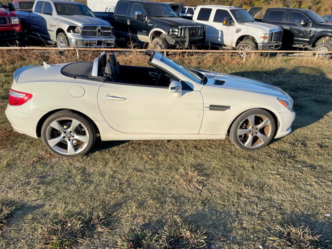 2012 Mercedes-Benz Slk 350 VIN: WDDPK5HA1CF038430 Lot: 92593535