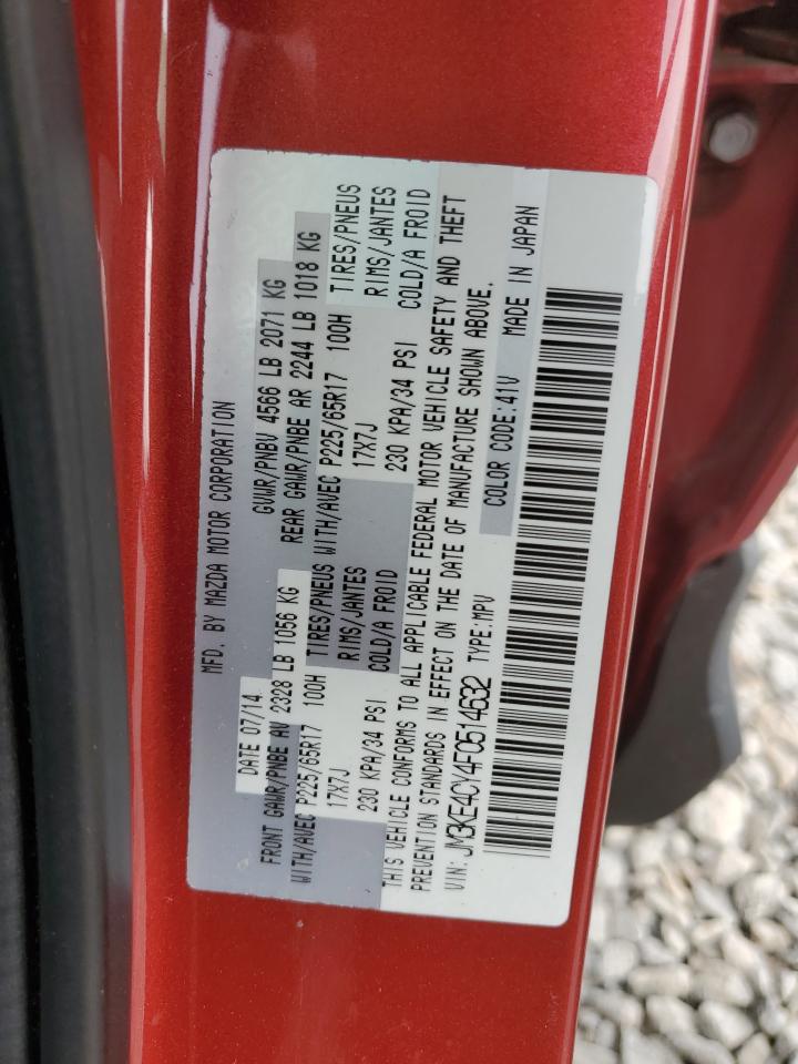 2015 Mazda Cx-5 Touring VIN: JM3KE4CY4F0514632 Lot: 94082055