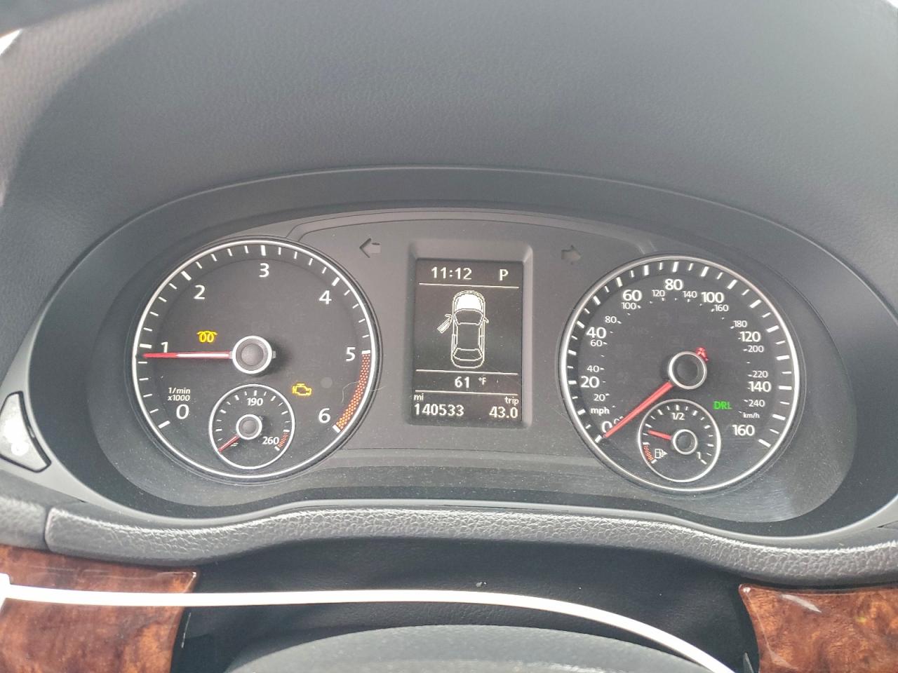 2013 Volkswagen Passat Sel VIN: 1VWCN7A34DC112334 Lot: 94335545