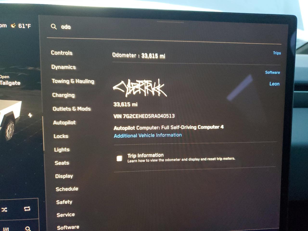 2024 Tesla Cybertruck VIN: 7G2CEHED5RA040513 Lot: 90753805