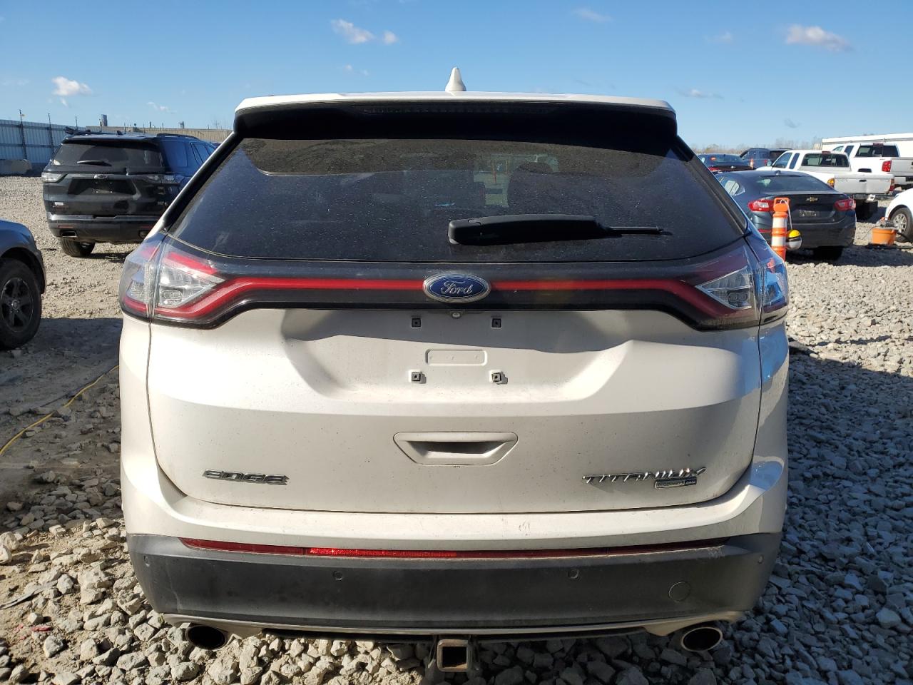 2017 Ford Edge Titanium VIN: 2FMPK4K97HBC52877 Lot: 91477385