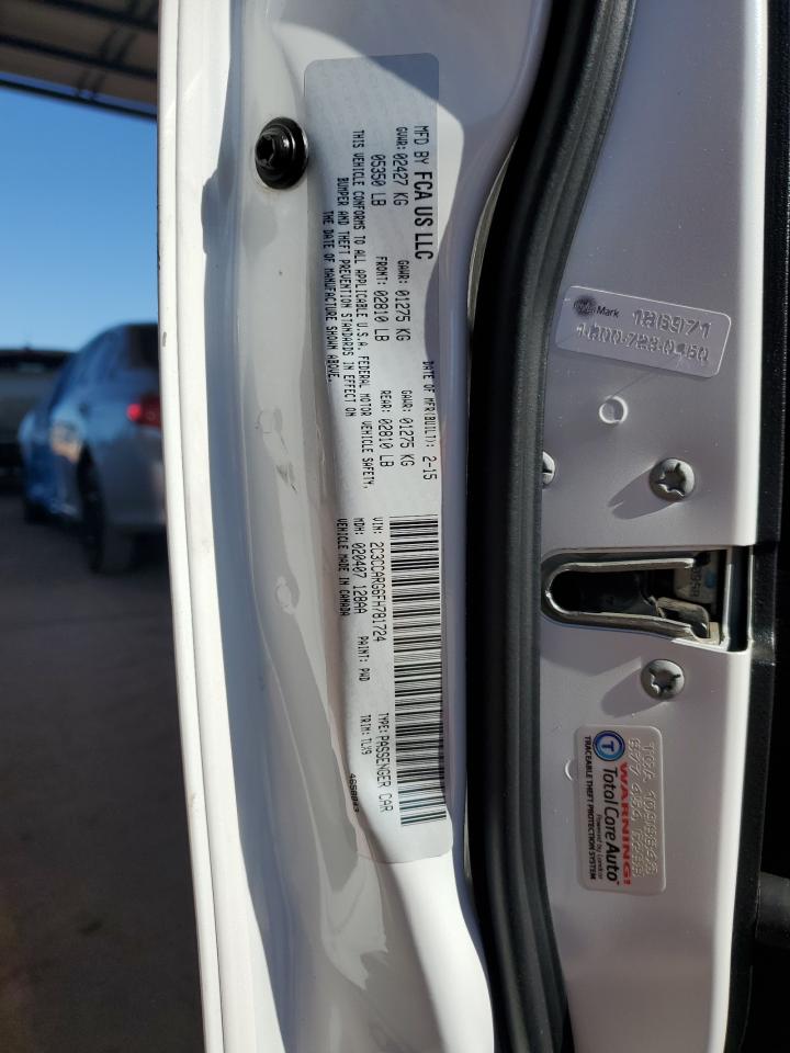 2015 Chrysler 300 Limited VIN: 2C3CCARG6FH781724 Lot: 90942065