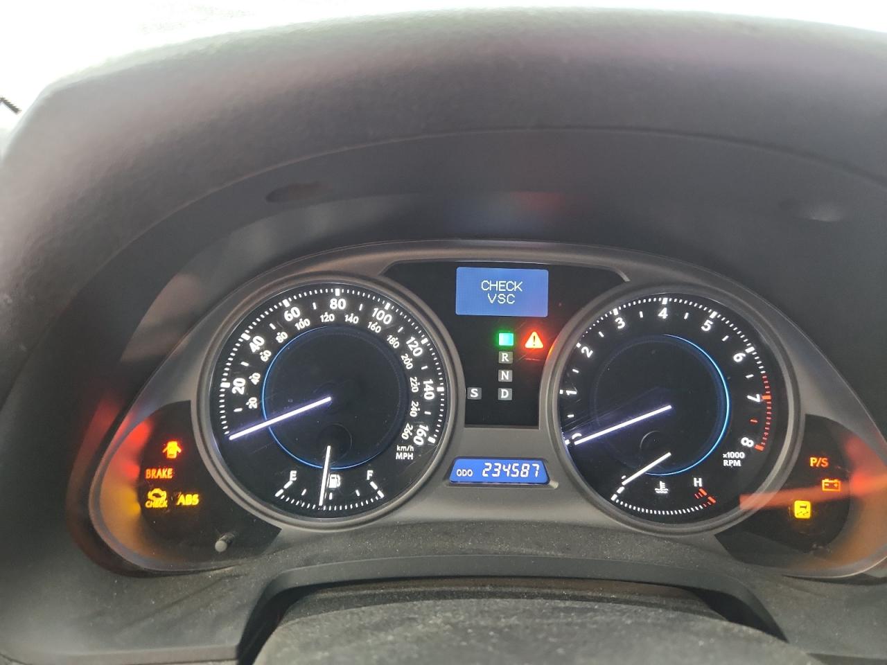 2007 Lexus Is 250 VIN: JTHCK262072008995 Lot: 92588355