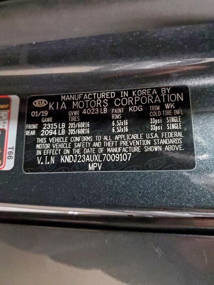 2020 Kia Soul Lx VIN: KNDJ23AUXL7009107 Lot: 94420915