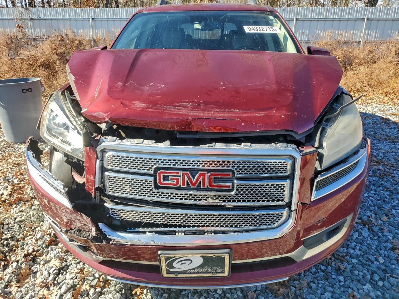 2015 GMC Acadia Denali VIN: 1GKKRTKD7FJ162554 Lot: 94332715
