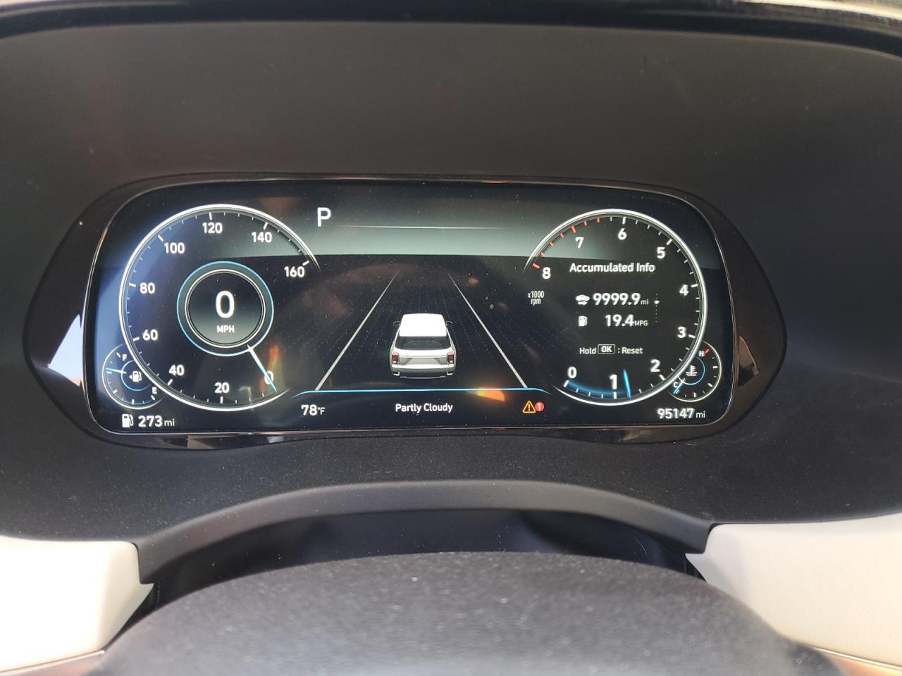 2020 Hyundai Palisade Limited VIN: KM8R5DHE1LU073631 Lot: 93213435