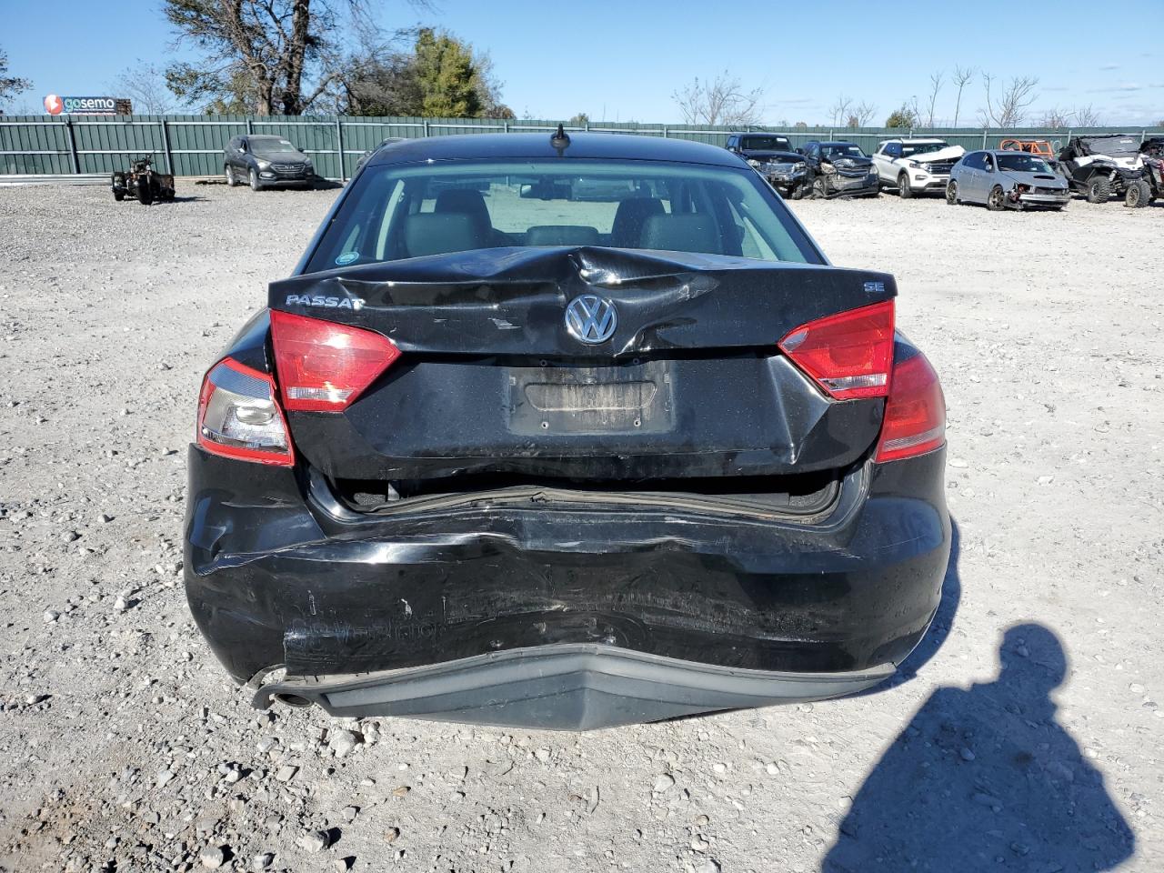 2013 Volkswagen Passat Se VIN: 1VWBP7A30DC036567 Lot: 92115065