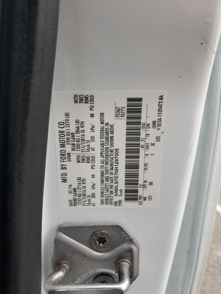 2017 Ford Transit Connect Xl VIN: NM0LS7E70H1297005 Lot: 91785985