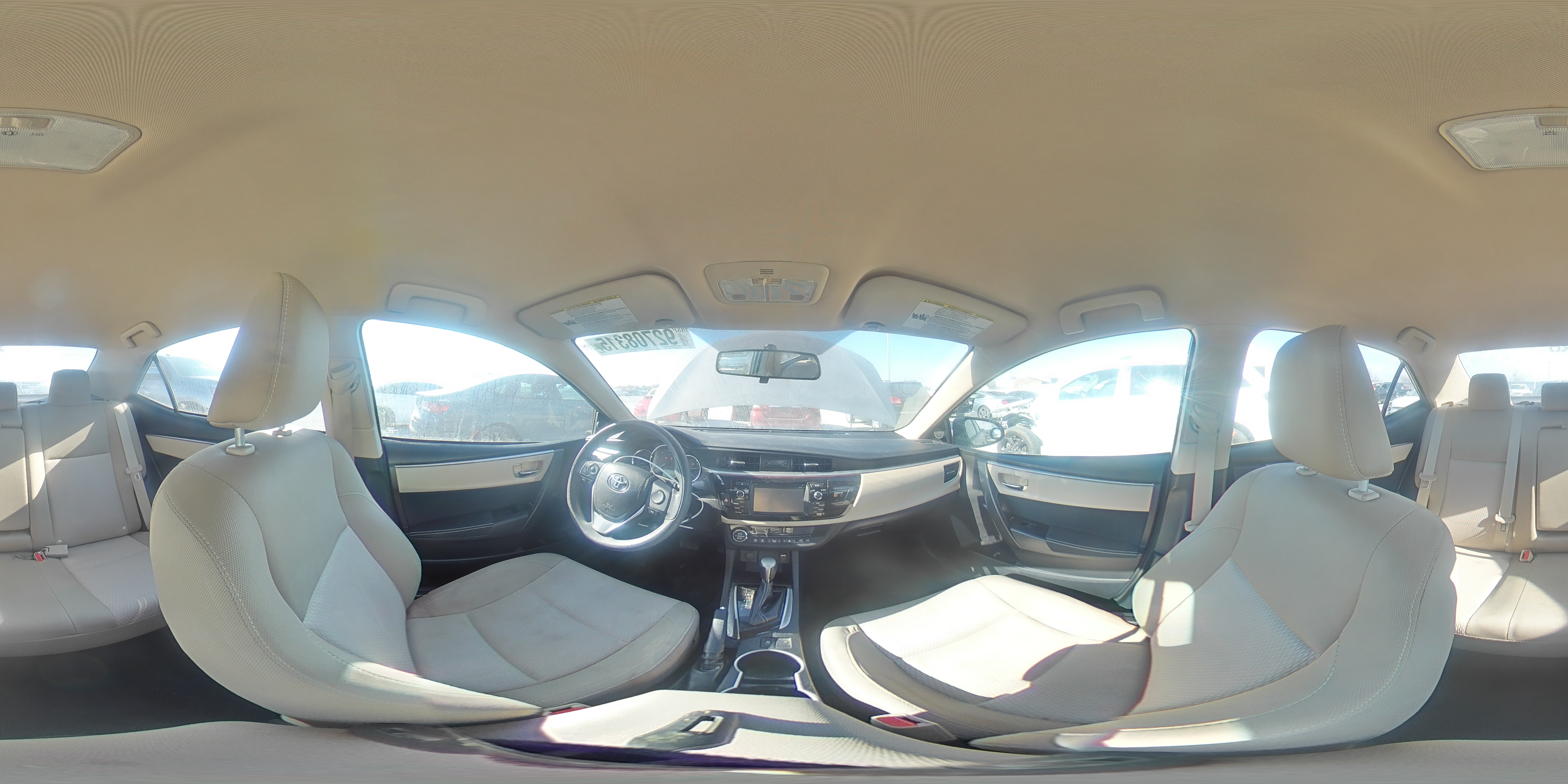 2015 Toyota Corolla L VIN: 2T1BURHE2FC454881 Lot: 92708315