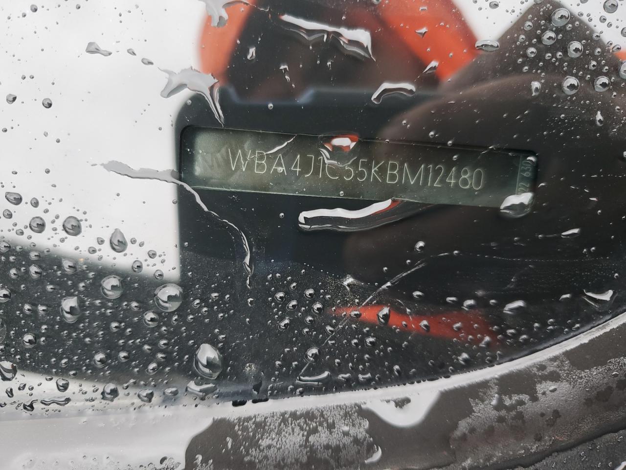 2019 BMW 430I Gran Coupe VIN: WBA4J1C55KBM12480 Lot: 92872675