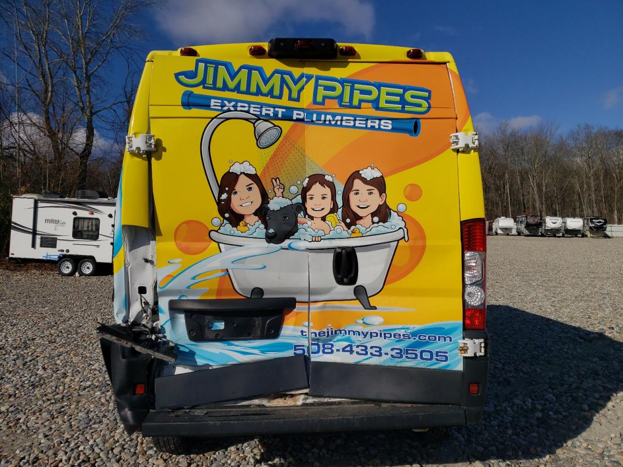 2021 Ram Promaster 2500 2500 High VIN: 3C6ERVDG4ME500795 Lot: 92786095