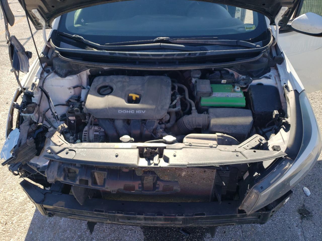 2017 Kia Forte Lx VIN: 3KPFK4A76HE049391 Lot: 92482335