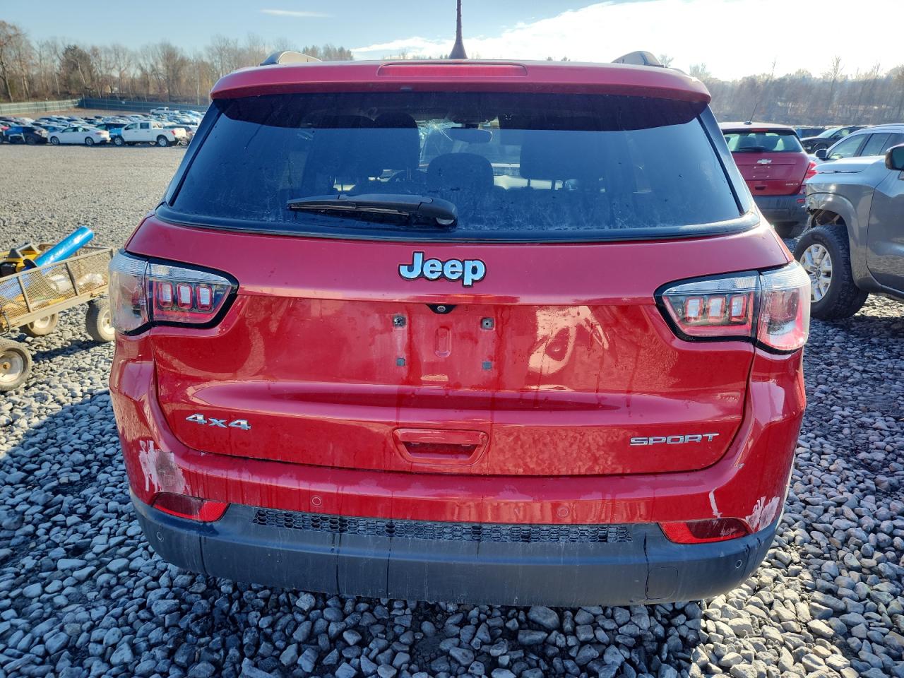 2018 Jeep Compass Sport VIN: 3C4NJDAB3JT212664 Lot: 93596605