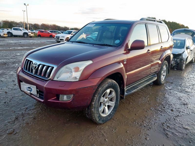 2004 TOYOTA LAND CRUISER 3.0 D-4D LC4 5DR AUTO for sale at Copart WISBECH