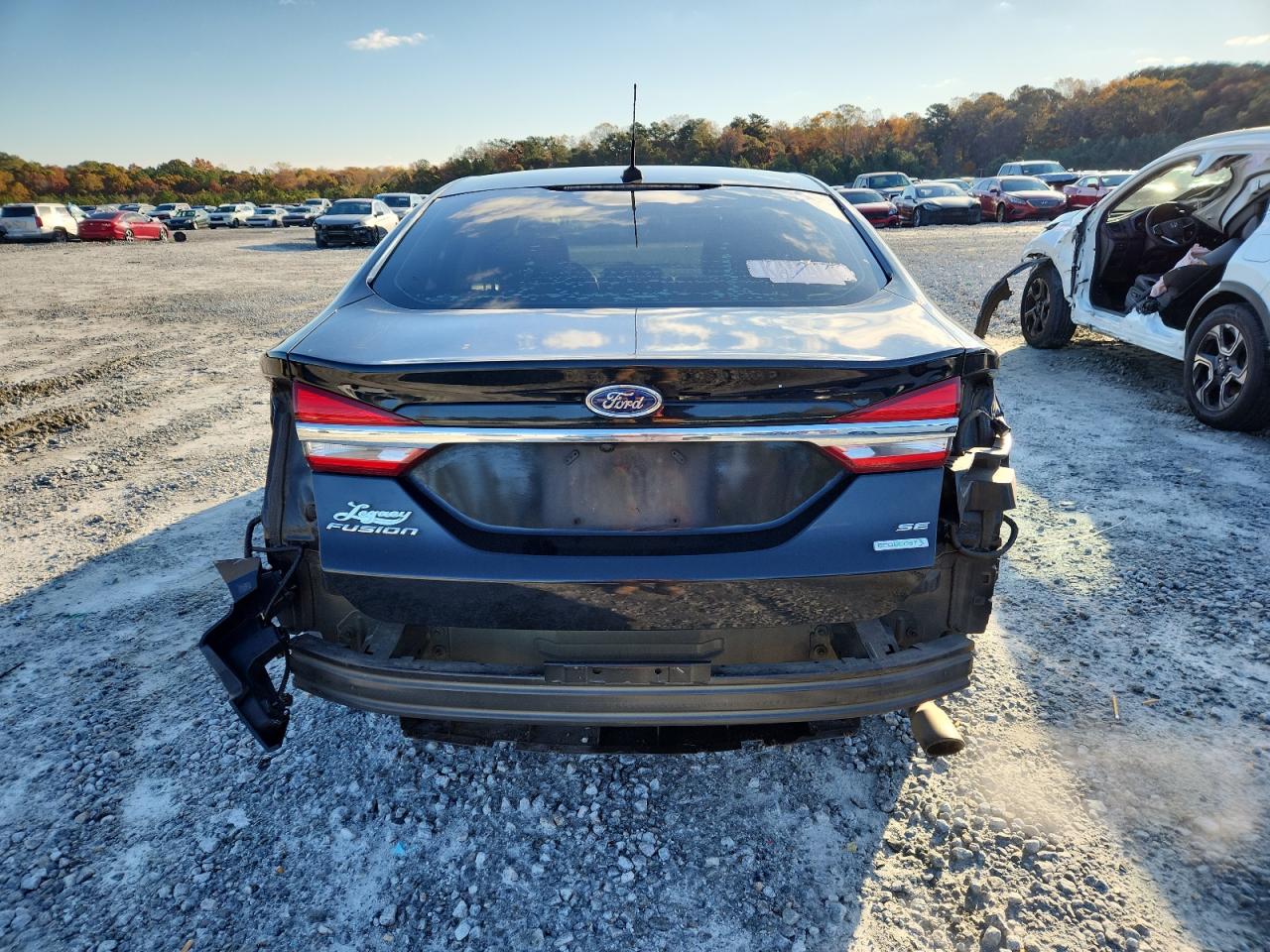 2017 Ford Fusion Se VIN: 3FA6P0HD5HR249800 Lot: 91907955