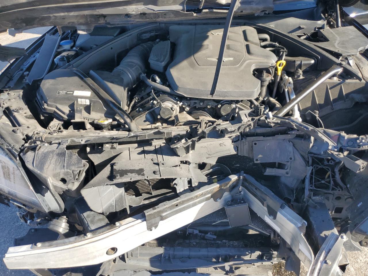 2018 Genesis G80 Base VIN: KMHGN4JE5JU215879 Lot: 91360695