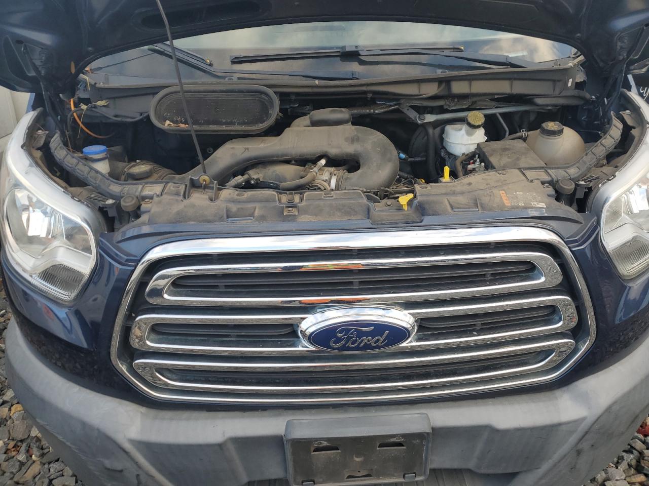 2016 Ford Transit Delivery Van VIN: 1FTYR1CM9GKB09343 Lot: 91130675