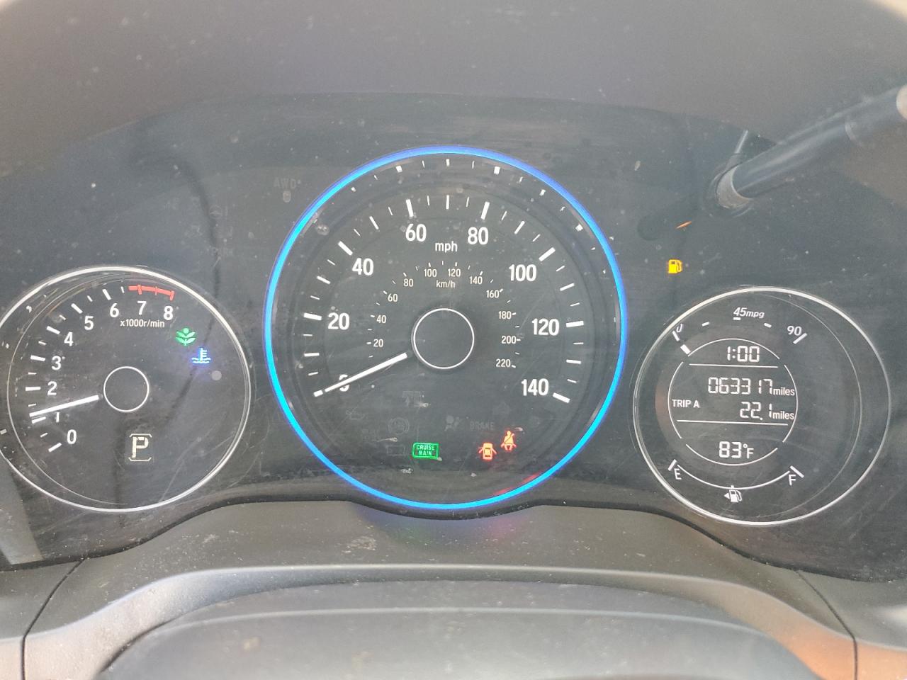 2022 Honda Hr-V Lx VIN: 3CZRU5H37NM718389 Lot: 89455115