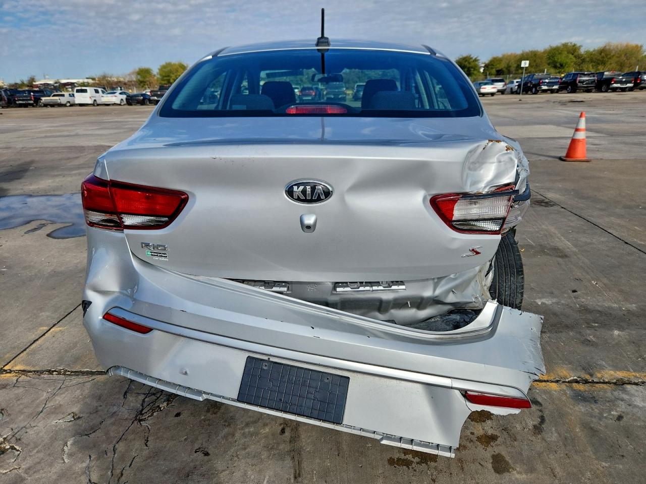 2021 Kia Rio Lx VIN: 3KPA24AD2ME364375 Lot: 93031715