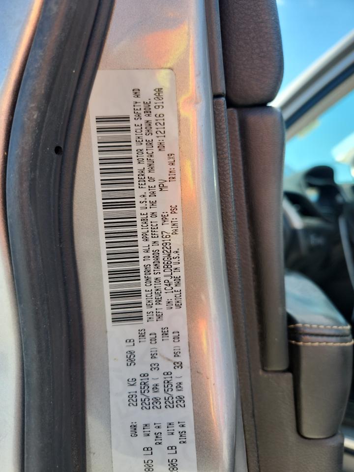 2016 Jeep Cherokee Limited VIN: 1C4PJLDB6GW229167 Lot: 90523445