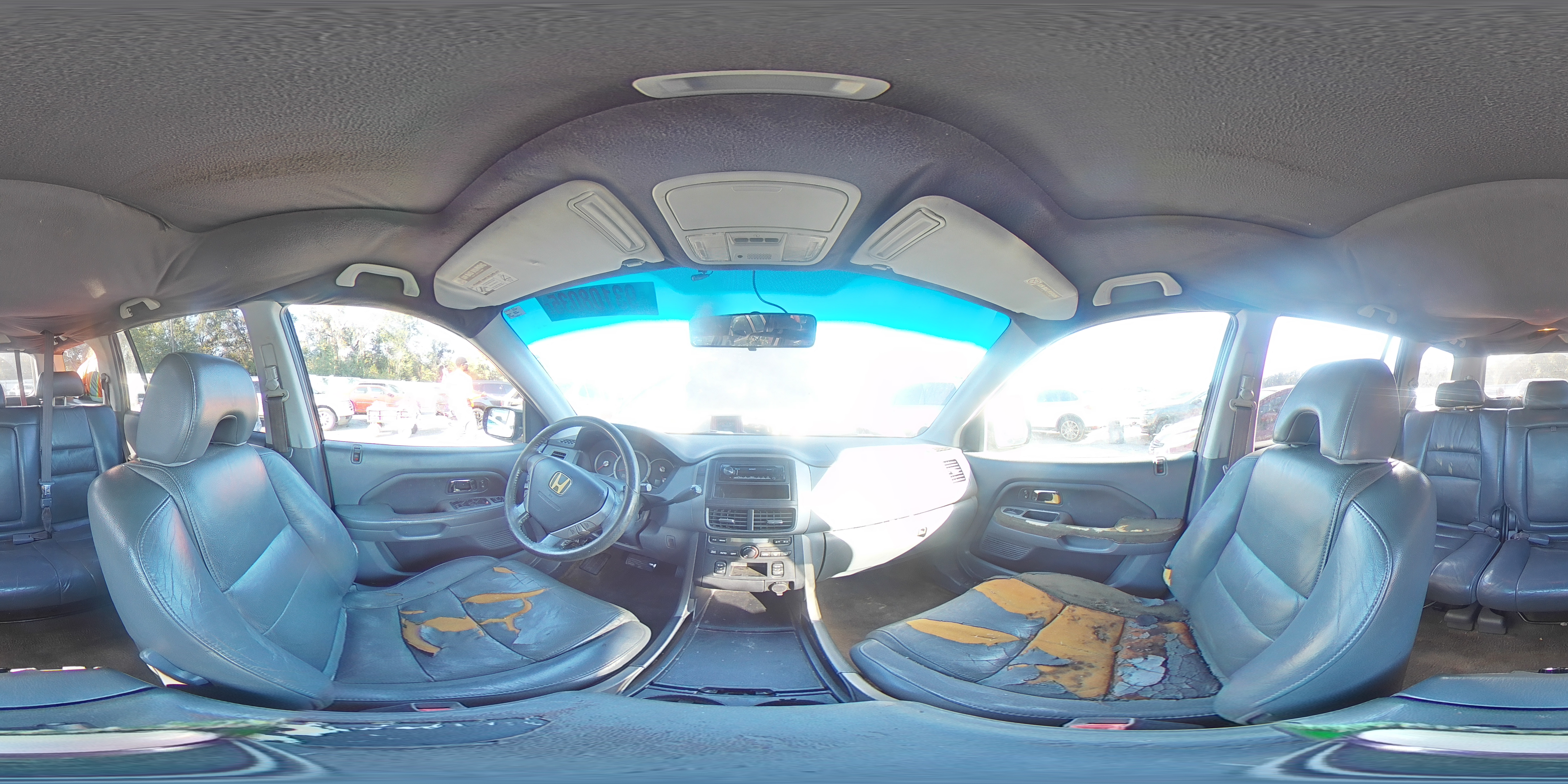 2007 Honda Pilot Exl VIN: 5FNYF285X7B019597 Lot: 93108035