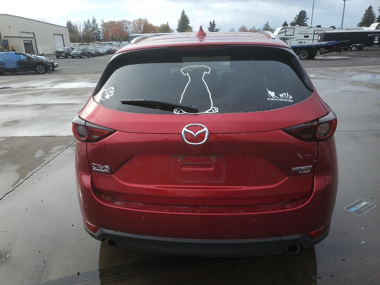 2021 Mazda Cx-5 Signature VIN: JM3KFBEYXM0411372 Lot: 91080675