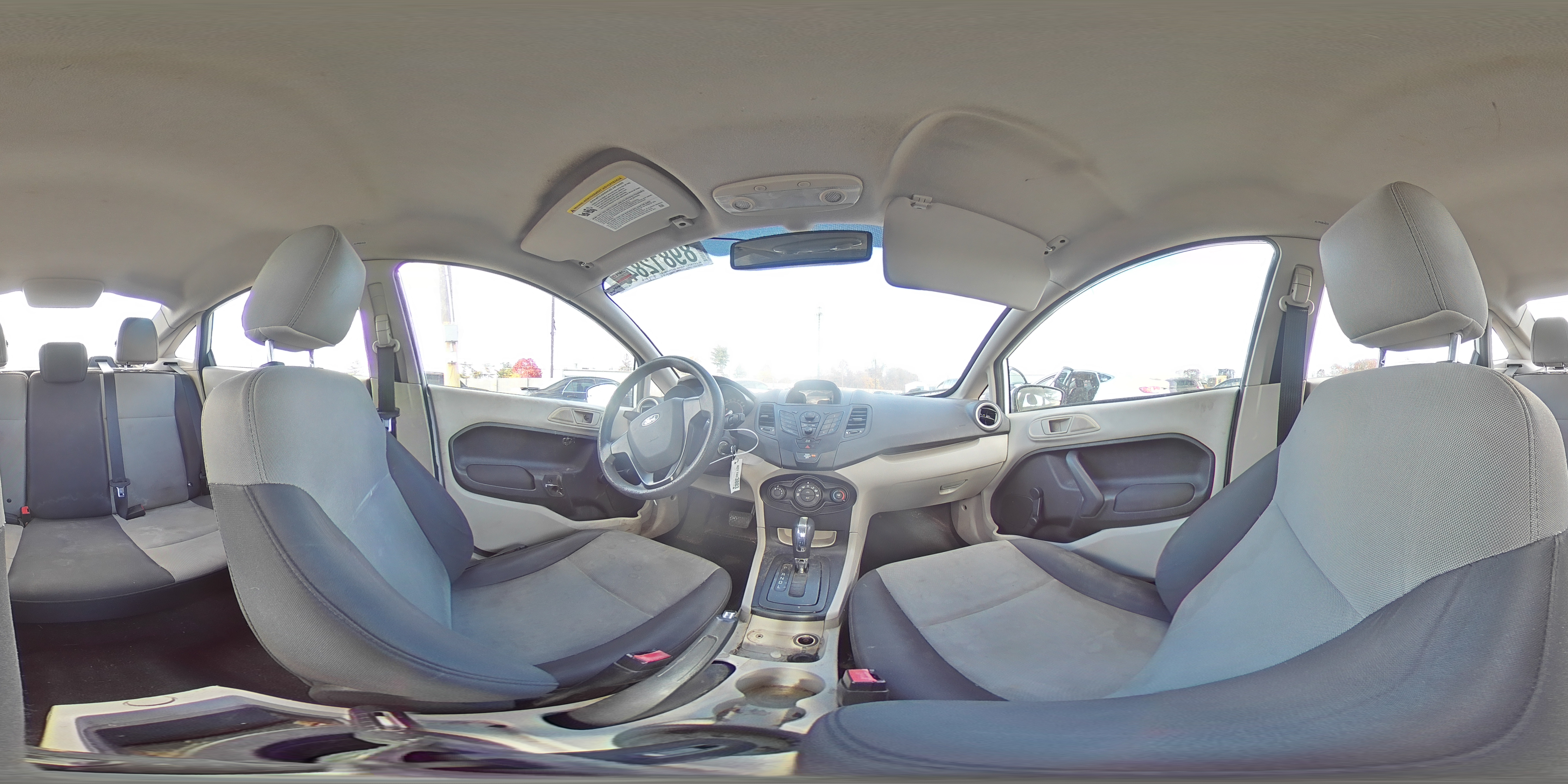 2012 Ford Fiesta S VIN: 3FADP4AJ1CM219939 Lot: 89812845