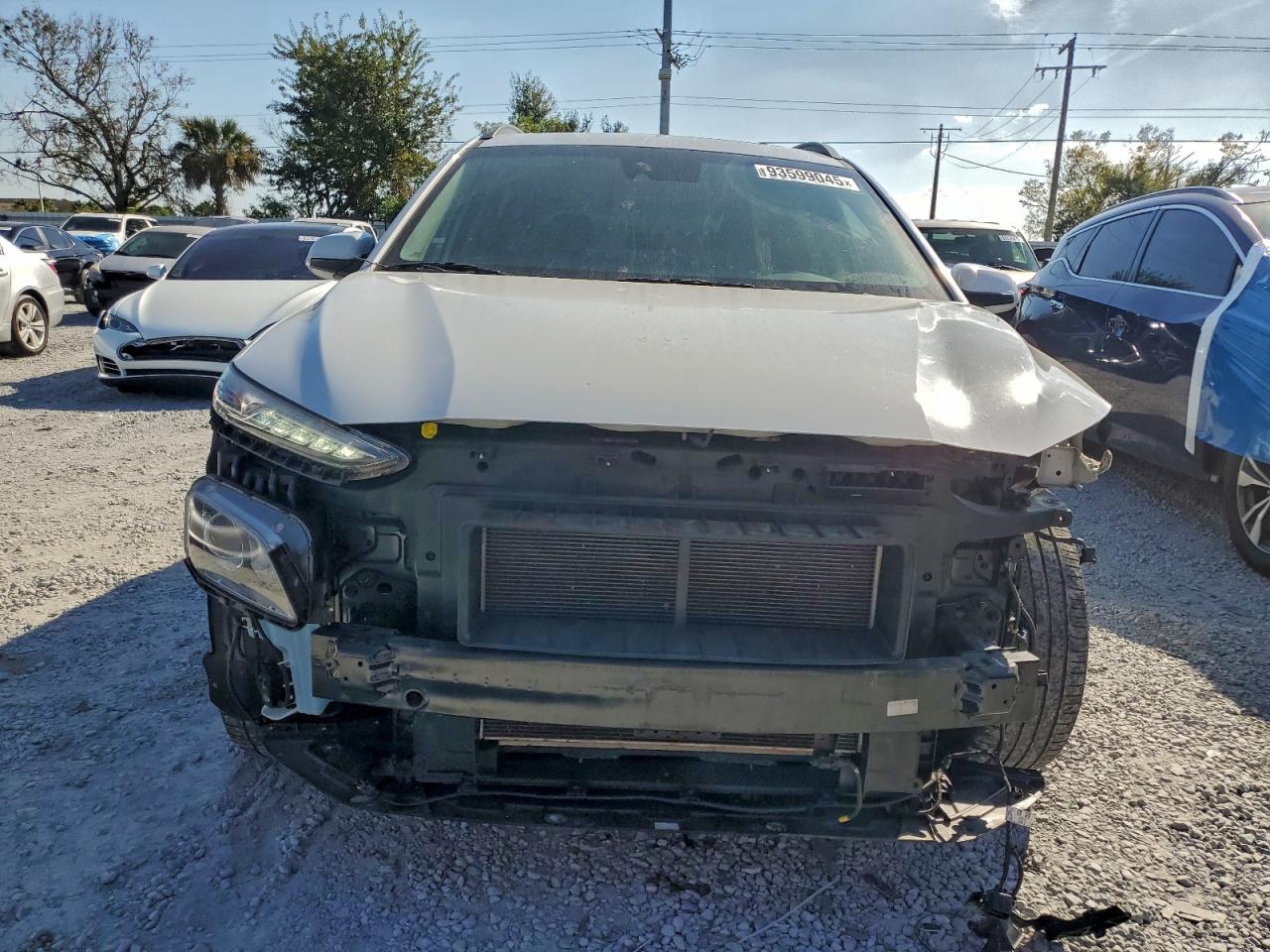 2019 Hyundai Kona Sel VIN: KM8K62AAXKU351600 Lot: 93599045