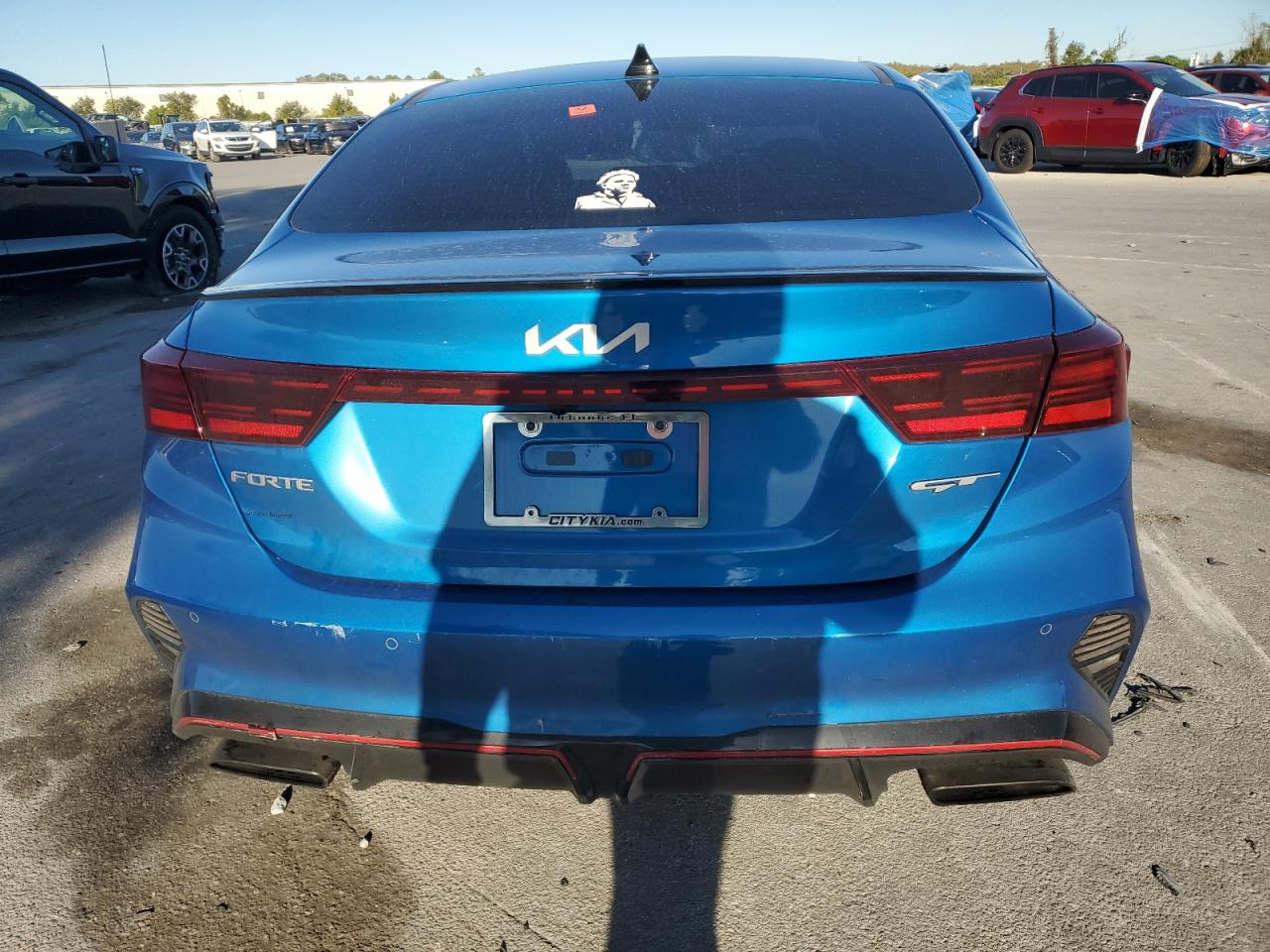2022 Kia Forte Gt VIN: 3KPF44AC8NE446524 Lot: 92630055