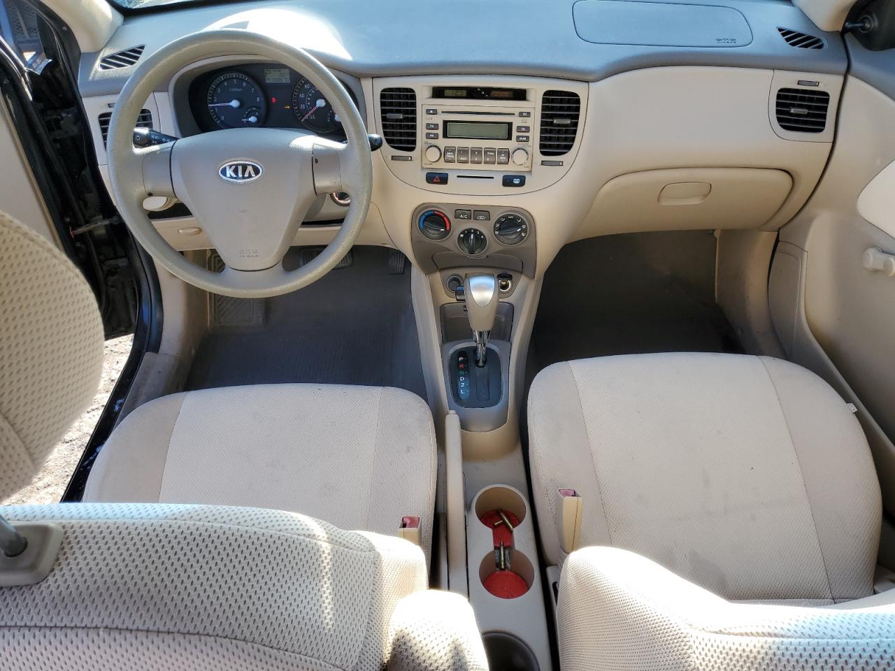 2007 Kia Rio Base VIN: KNADE123576229892 Lot: 92579895