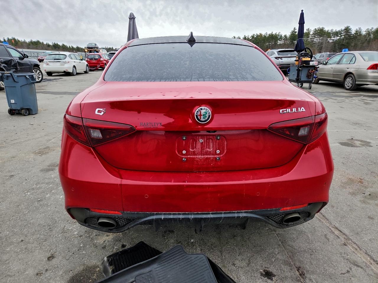 2018 Alfa Romeo Giulia Ti Q4 VIN: ZARFAEEN5J7563147 Lot: 94118005