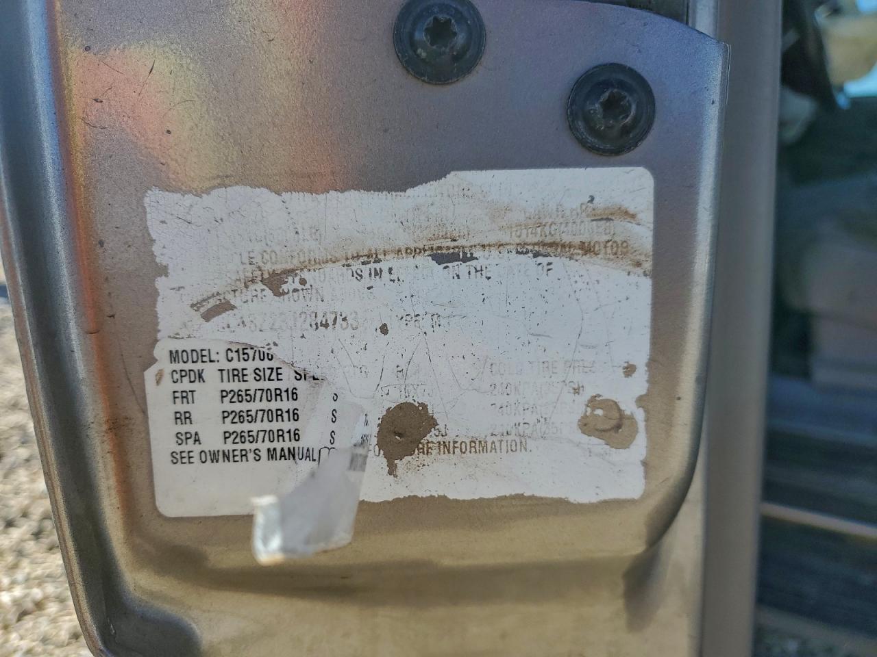 2003 GMC Yukon VIN: 1GKEC13Z23J284733 Lot: 93625715