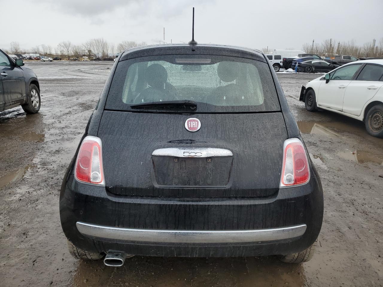 2012 Fiat 500 Lounge VIN: 3C3CFFCR2CT107037 Lot: 92651205